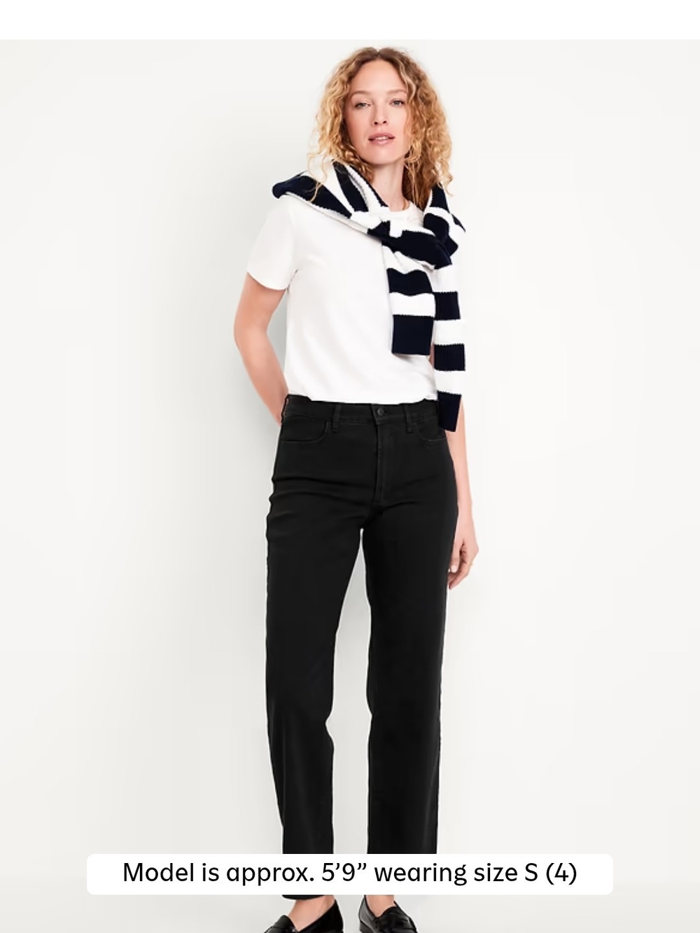 Old Navy Black High-Rise Wow Loose  Jeans
